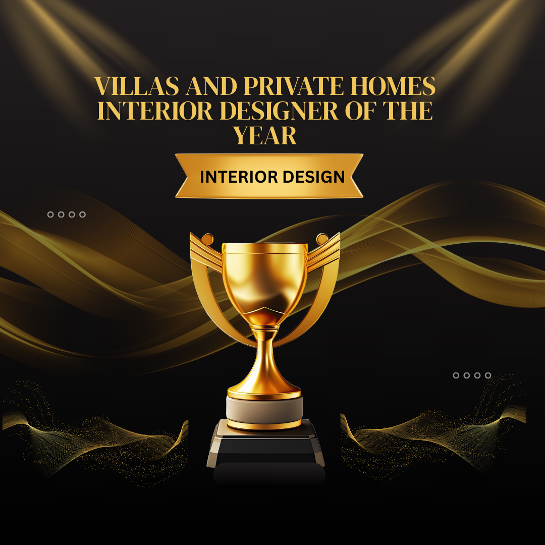 Villas and Private Homes Interior Designer of the Year