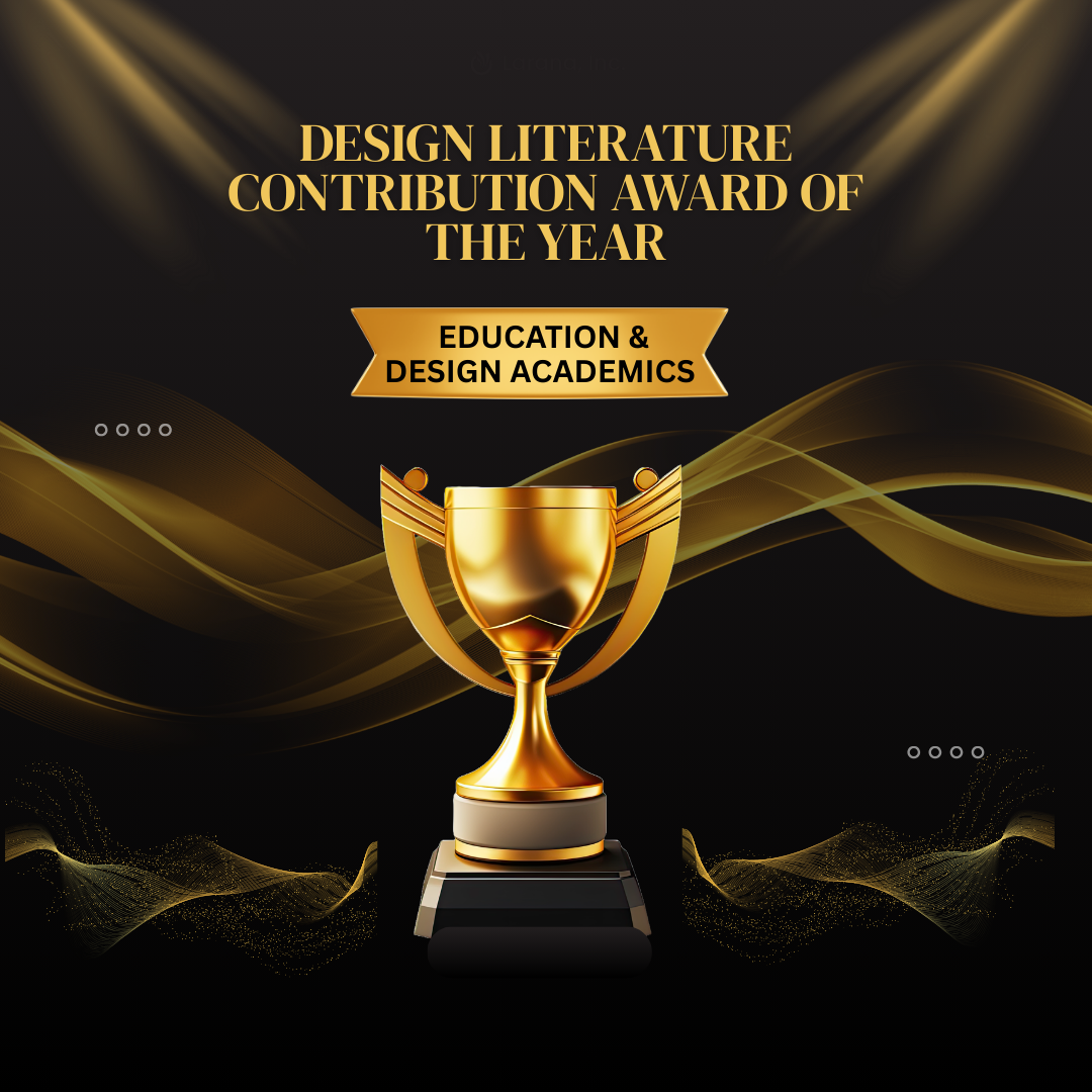 Design Literature Contribution Award of the Year