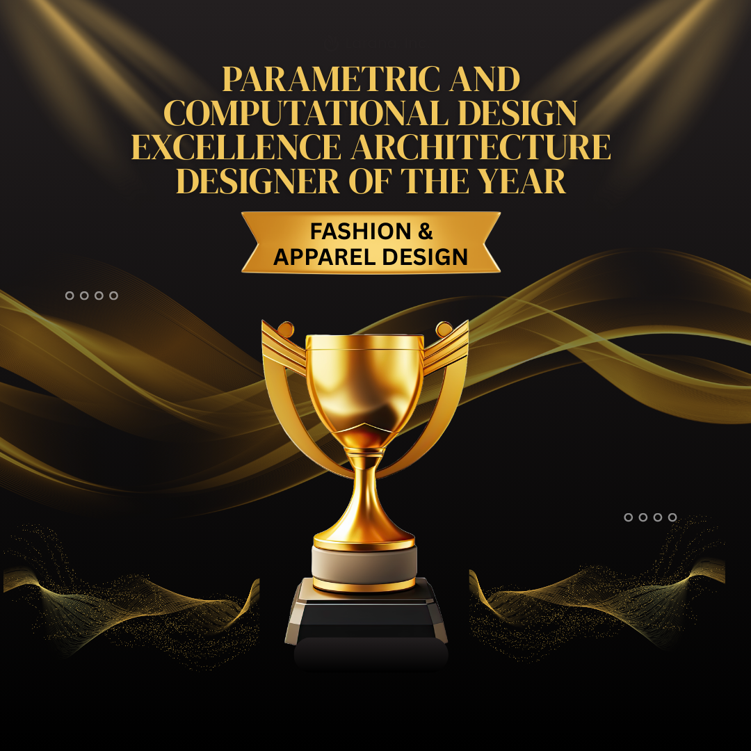Parametric and Computational Design Excellence Architecture Designer of the Year